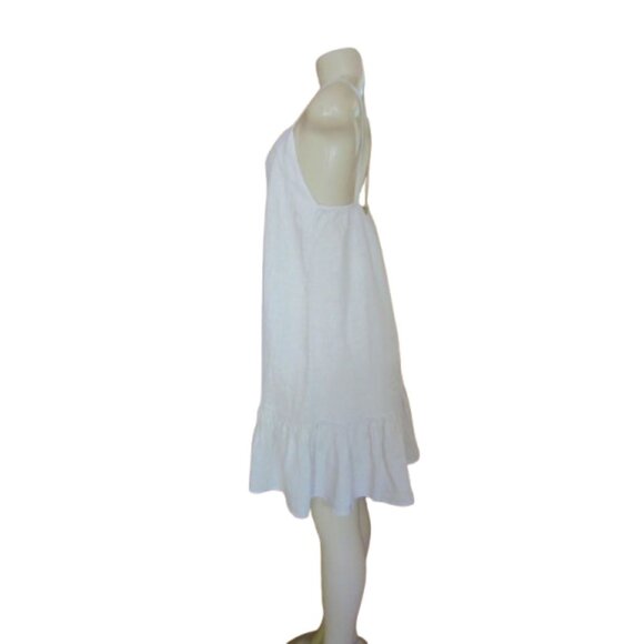 Bellambra Light Beige Linen Spaghetti Strap Sundress Size M - Picture 3 of 6
